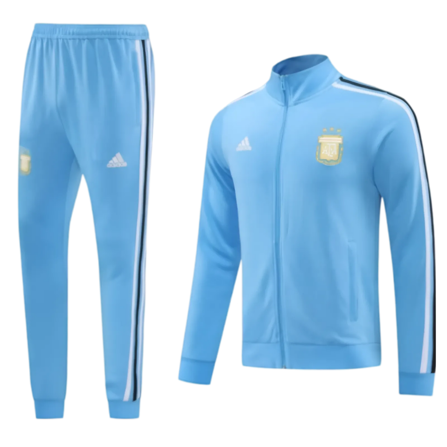 2024 Argentina Blue Full Zipper Jacket + Long Pants | GoatGears Store