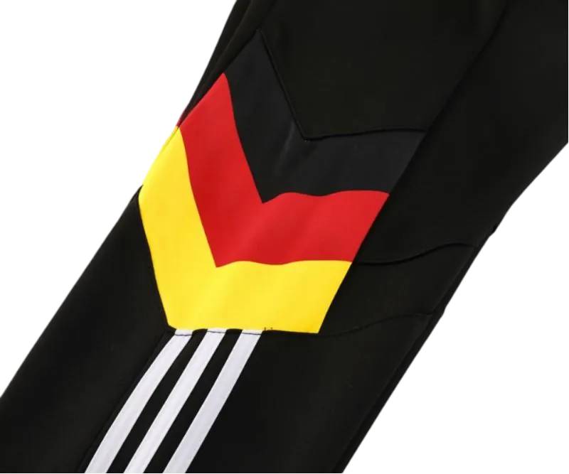 2024 Germany Black Full Zipper Jacket +Long Pants | GoatGears Store