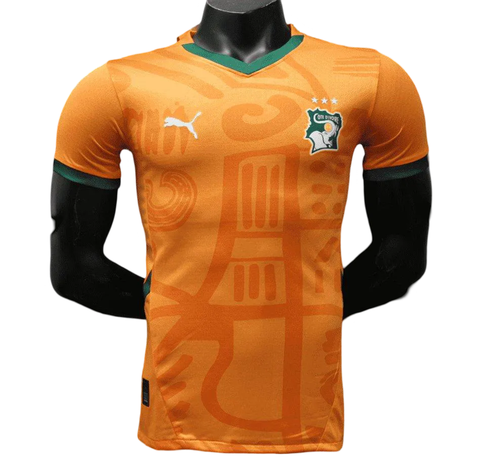 2024 Ivory Coast Soccer Jersey Home - Player Version