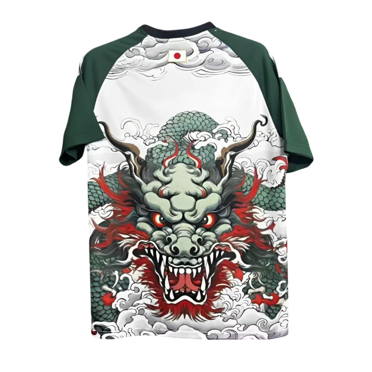 2024-2025 Japan x Y3 Green White Dragon - Special Jersey - GOATKITS STORE