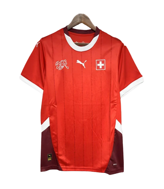 2024 Switzerland Soccer Jersey Home - Fan Version