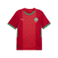 2025 Morocco Soccer Jersey Home - AFCON - Fan Version, official Morocco jersey, available at Goatkits Store.
