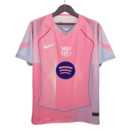 Barcelona Pink Jersey Special Edition Fan Version gradient design comfortable supporter wear