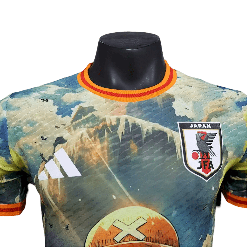 Official One Piece Football Jersey, crafted for maximum comfort and perfect for collectors of rare football jerseys at GoatKits Store