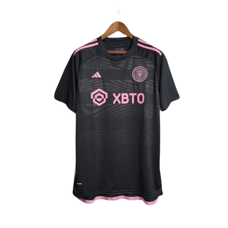 Inter Miami 23/24 Away Black Kit - Fan Version - Front