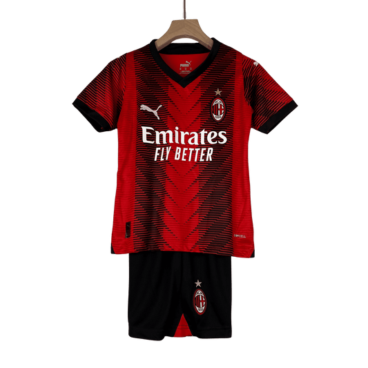 23/24 Milan AC Home Kids and Junior Kit - Goatkits Store