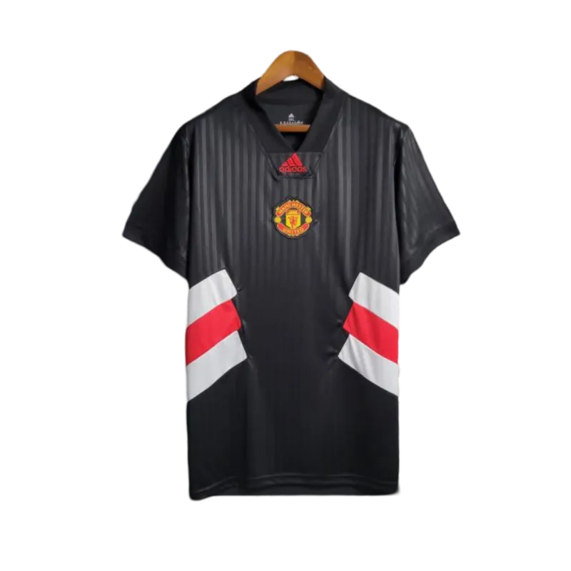 23-24 Manchester United Black ICON Jersey Embroidery - Goatkits Store