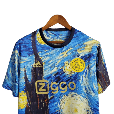23/24 AJAX x Vincent Van Gogh Oil Painting Starry Night Special Edition kit- Fan version