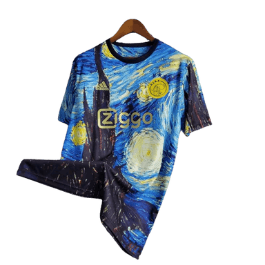 23/24 AJAX x Vincent Van Gogh Oil Painting Starry Night Special Edition kit- Fan version