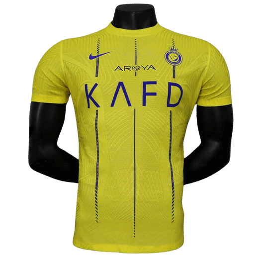 Al Nassr 23/24 Home Kit - Player Version - Front