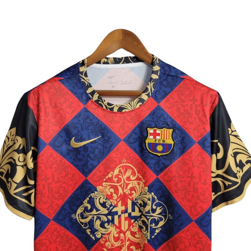 Barcelona Training Red kit 23-24 - Fan version - Front