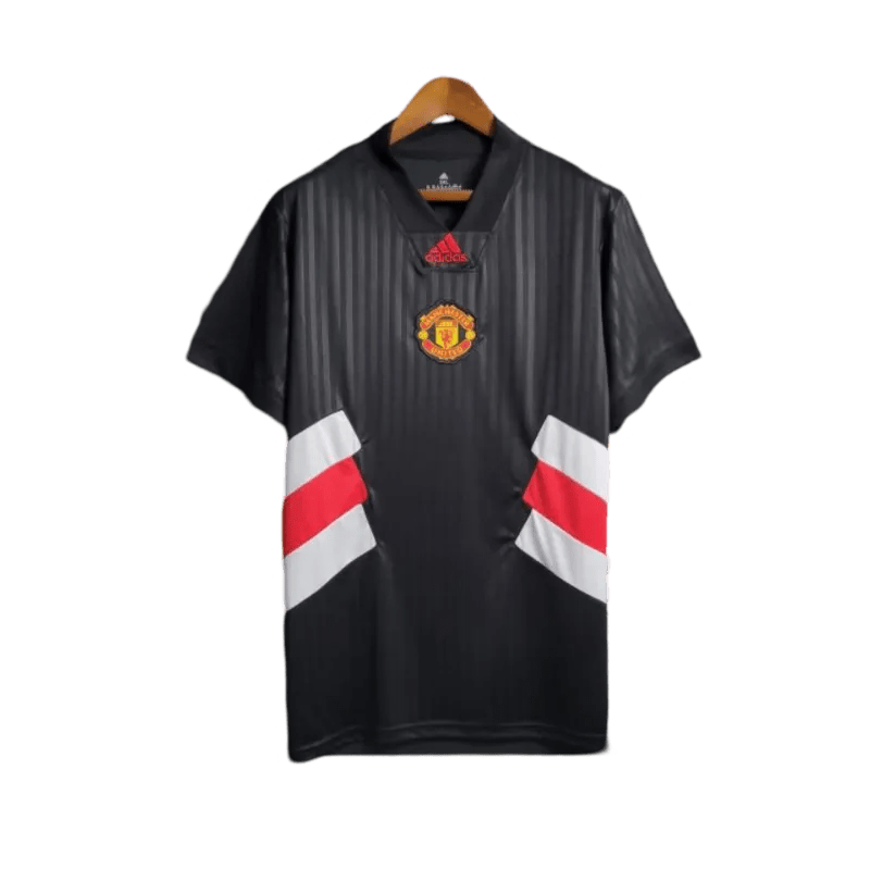 23-24 Manchester United Black ICON Jersey Embroidery - Goatkits Store