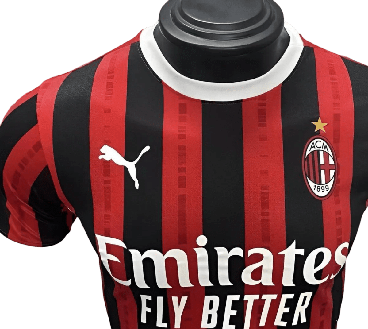 24/25 AC MILAN HOME KIT PLAYER VERSION GOATKITSTORE