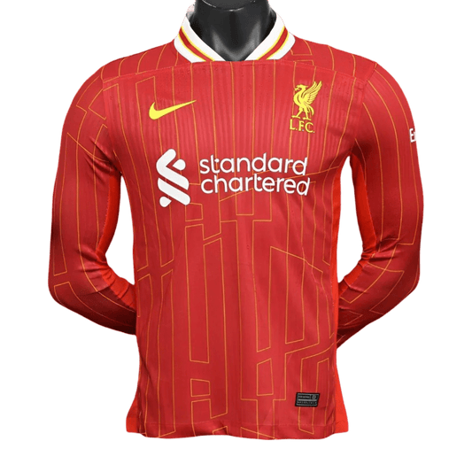 24/25 Liverpool Long Sleeves Home kit | GoatGears Store