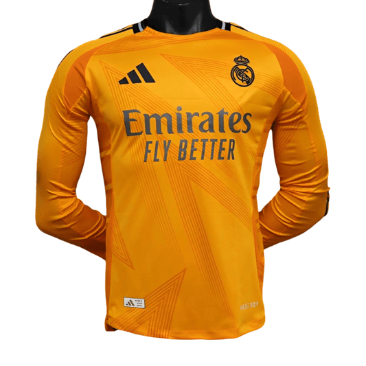 24/25 Real Madrid Long Sleeves Away kit - Goat Gears Store