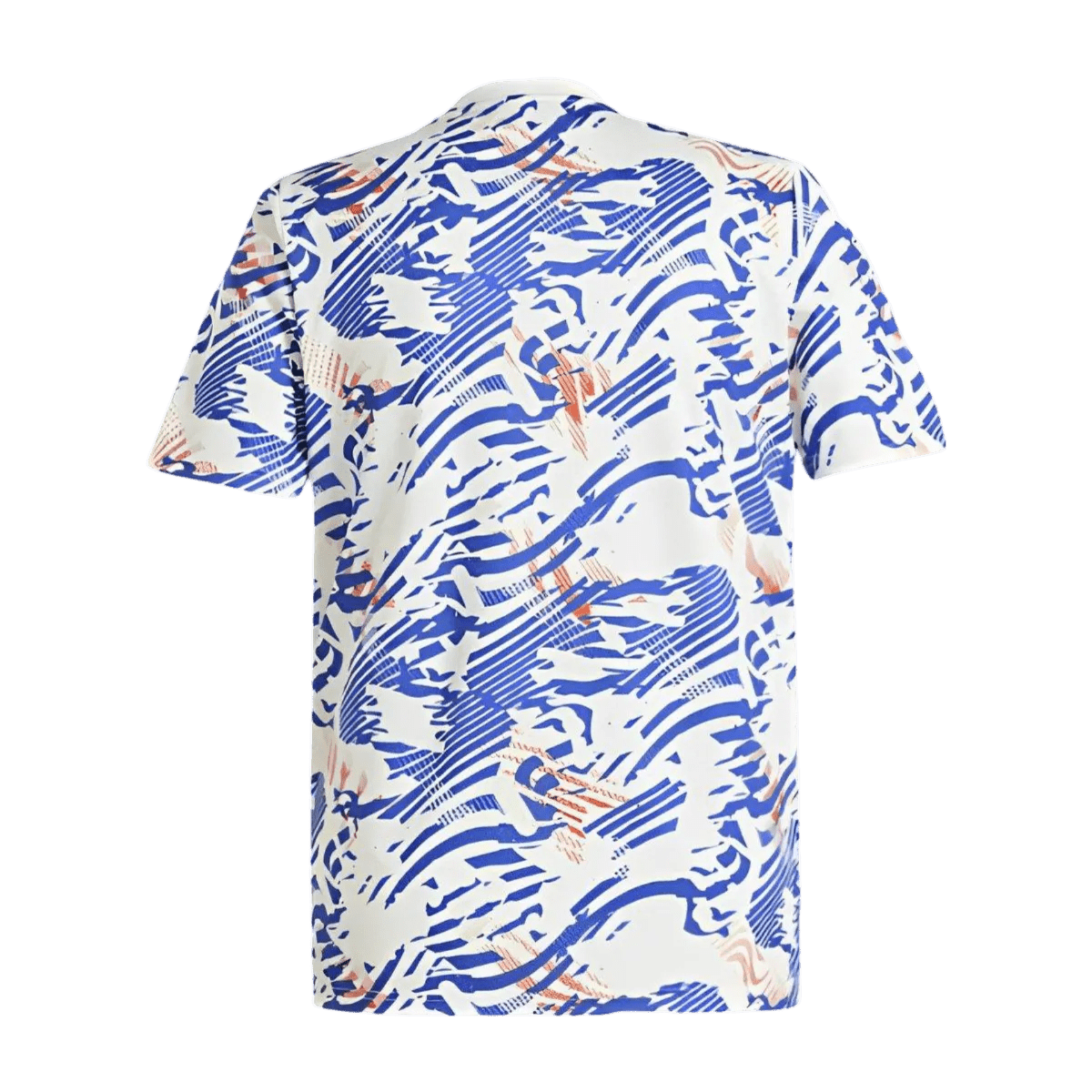 24/25 Olympique Lyon Abstract Blue Orange Pre-match Kit - Goatkits