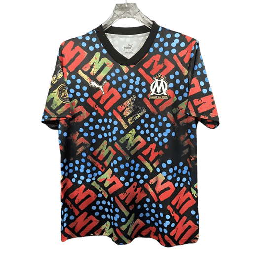 24/25 Olympique Marseille Africa Black Special Pre-Match Kit - Fan Version | Goatkits Store