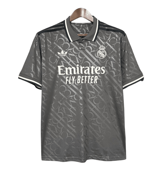 24/25 Real Madrid Third Black Jersey - Fan Version | GOATKITS Store