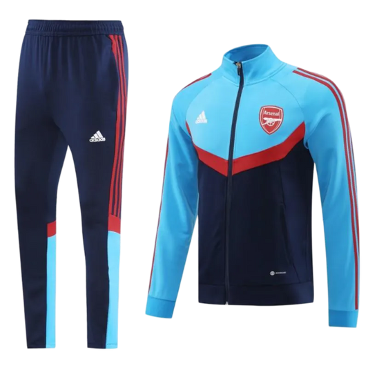 2425 Arsenal BlackBlue Full Zipper Jacket + Long Pants | GoatGears Store