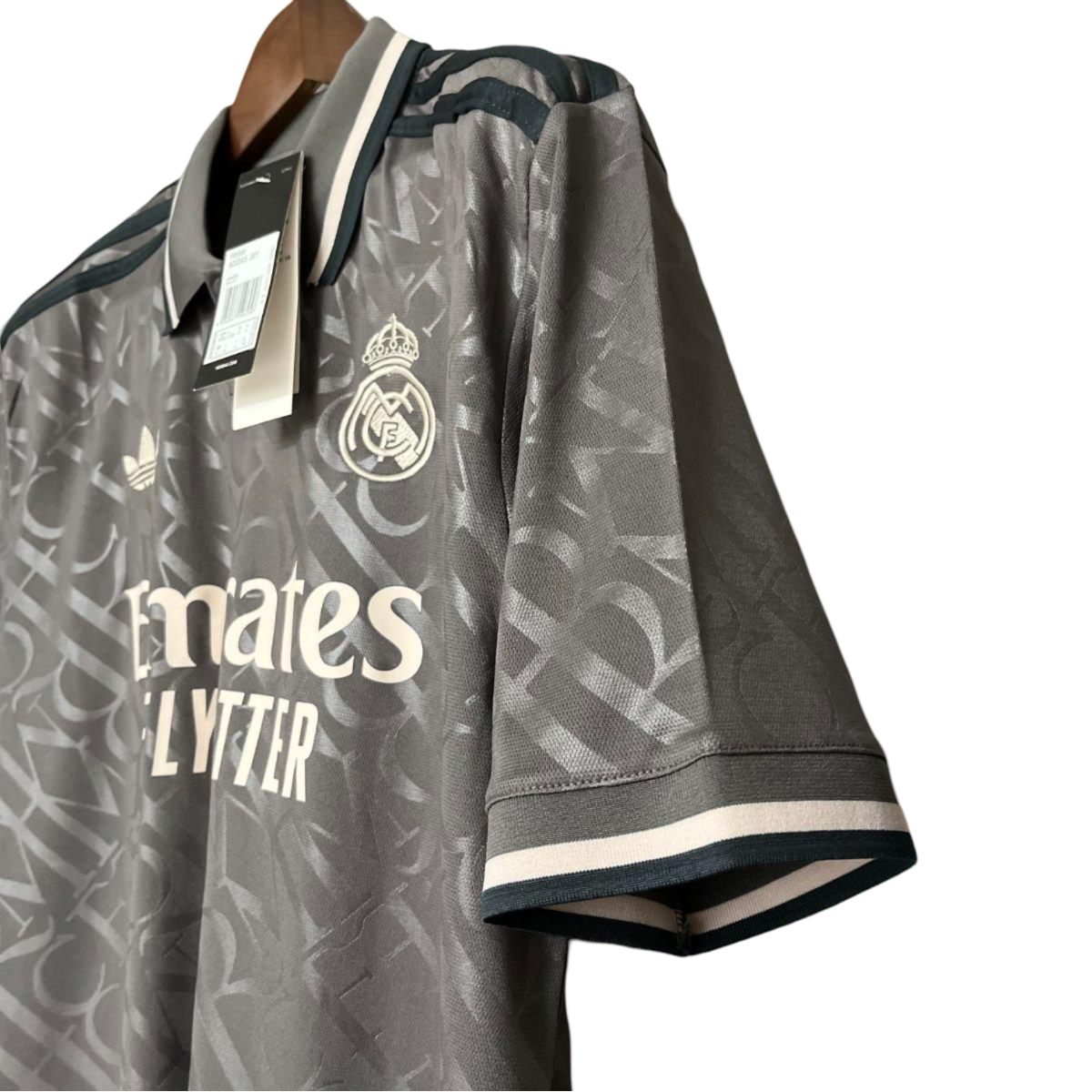 24/25 Real Madrid Third Black Jersey - Fan Version | GOATKITS Store