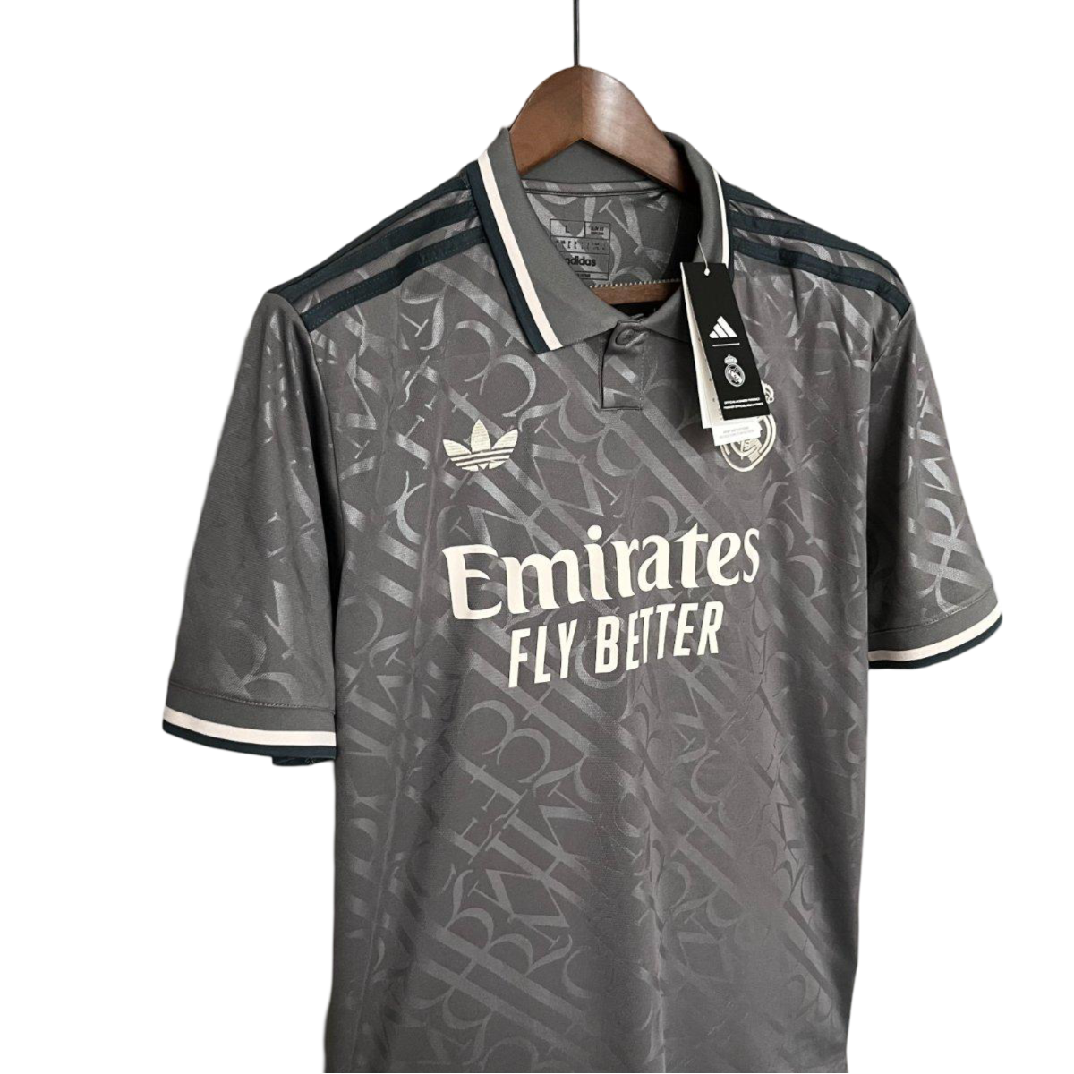 24/25 Real Madrid Third Black Jersey - Fan Version | GOATKITS Store