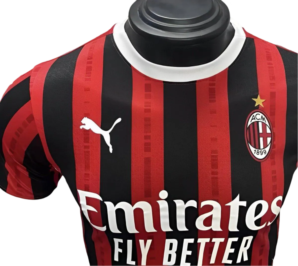 24/25 AC MILAN HOME KIT PLAYER VERSION GOATKITSTORE