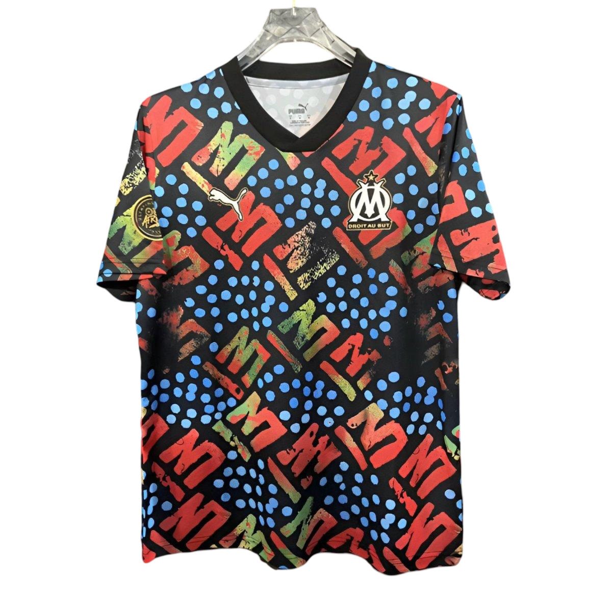 24/25 Olympique Marseille Africa Black Special Pre-Match Kit - Fan Version | Goatkits Store