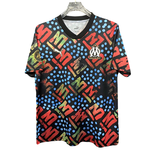 24/25 Olympique Marseille Africa Black Special Pre-Match Kit - Fan Version | Goatkits Store