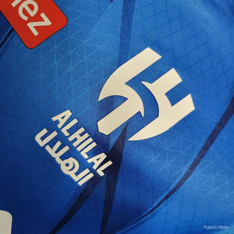 Al Hilal 23/24 Home Kit - Player Version - Logo