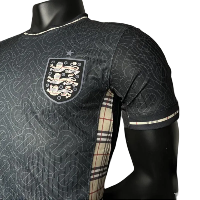 2024 2025 ENGLAND Euro Jordan x Burberry Black Special Edition kit P Goatkits Store