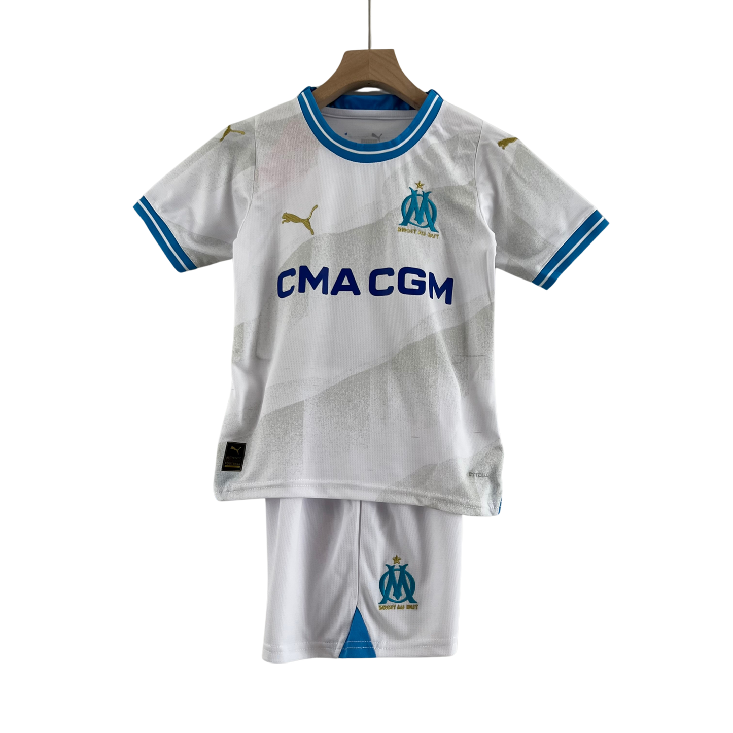 23/24 Olympique Marseille Home kids kit - Goatkits Store