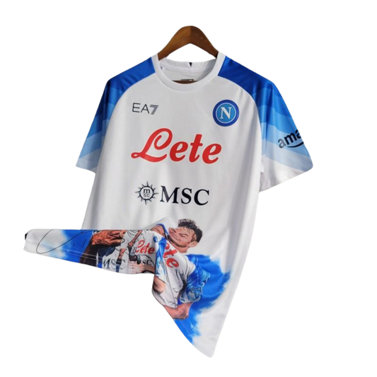 Napoli 23/24 Special Edition Face Game White Kit - Fan Version - Front