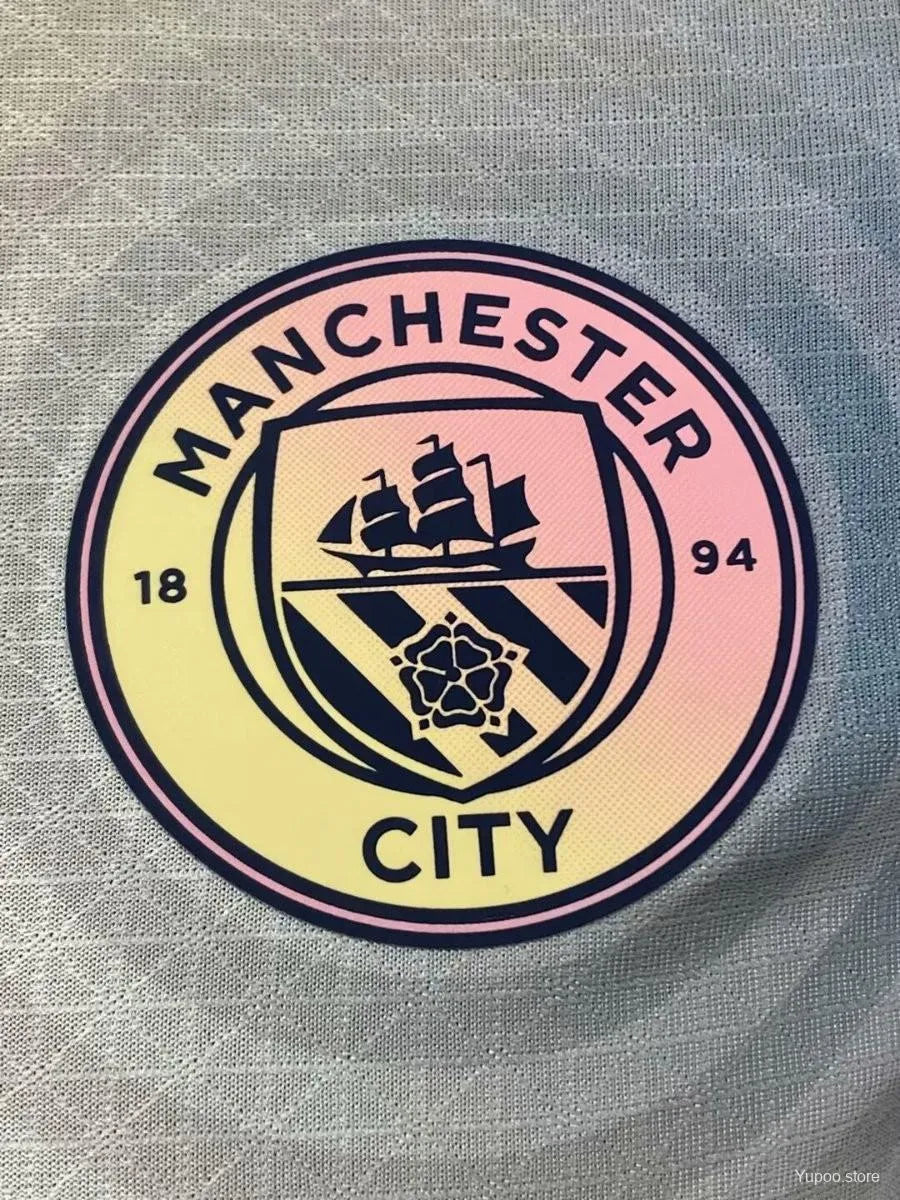 24/25 Manchester City WhitePink Special Kit - Player Version | GOATKITS Store