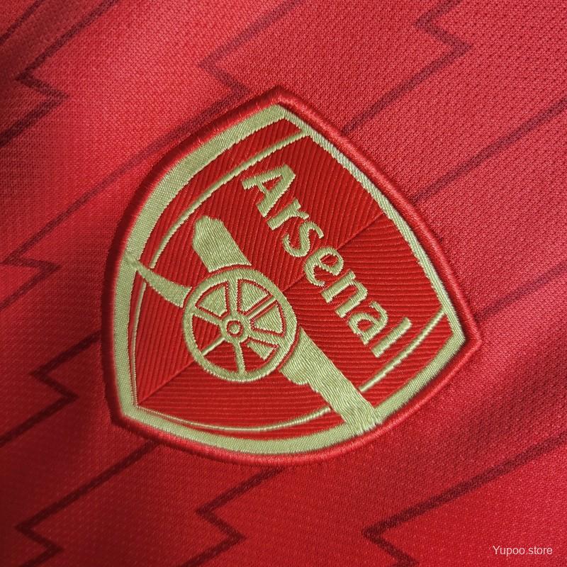 Arsenal 23/24 Home Kit - Fan Version - Logo