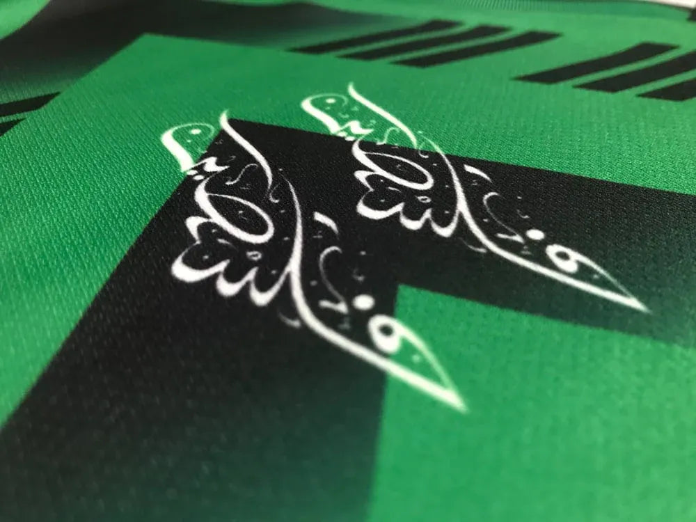 2024 Palestine Retro Green & Black kit - Fan version - Goatkits Store