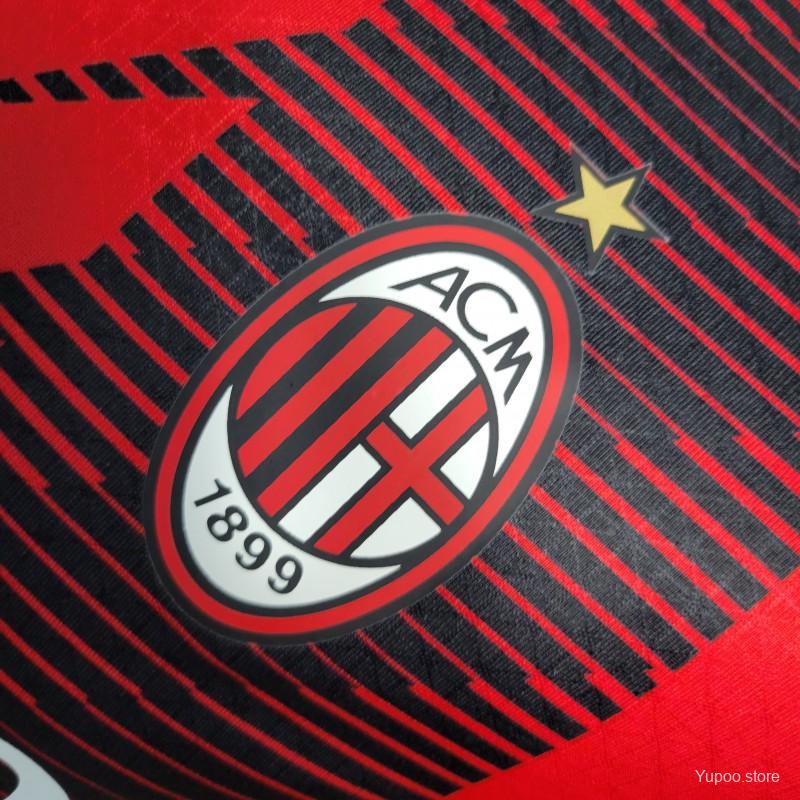 AC Milan 23/24 Home Kit - Player Version - Logo