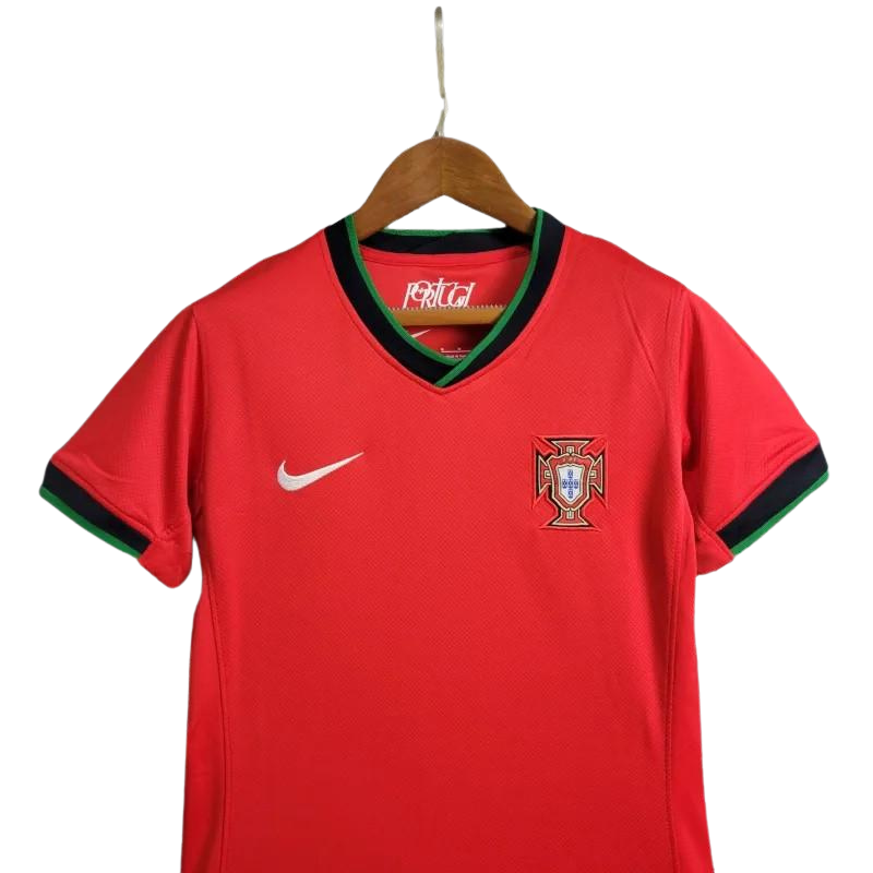 Portugal EURO 2024 Women Home kit – Fan Version