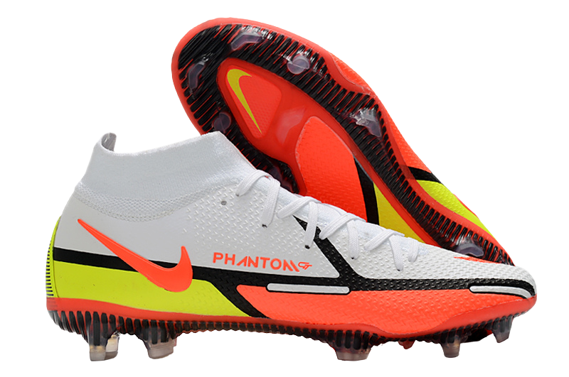 Nike Phantom GT II Elite DF FG Blanc Carmin Volt - Goatkits
