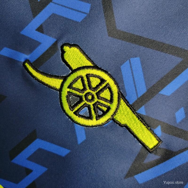 Arsenal 23/24 Special Edition Blue Kit - Fan Version - Logo