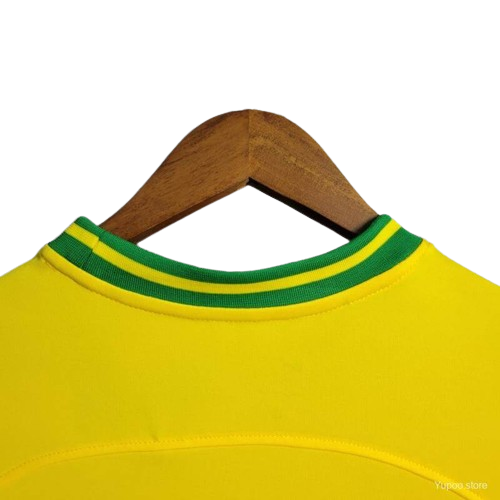 Brazil yellow commemorative kit 2022 - Fan version - Back