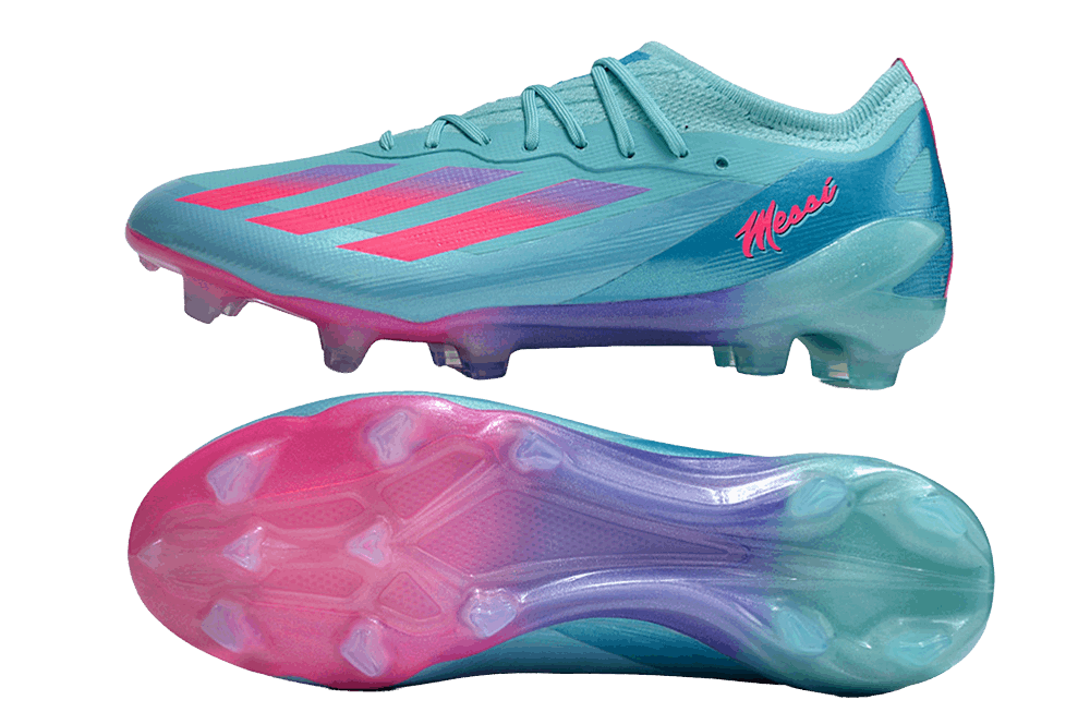 Adidas X Crazyfast FG Messi Turquoise Pink