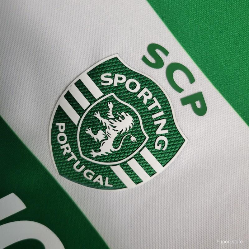 Sporting Lisboa home kit 23-24 - Fan version - Logo