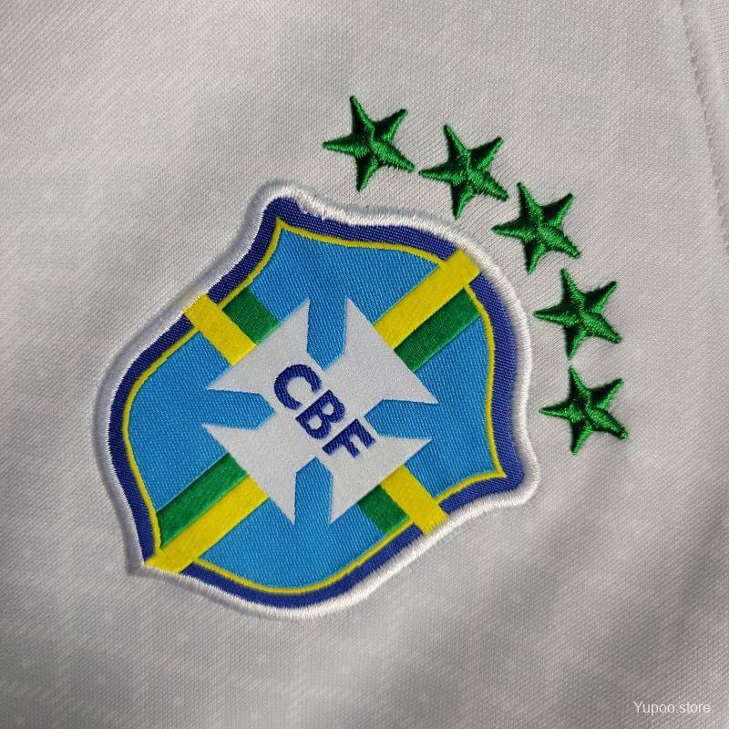 Brazil white commemorative kit 2022 - Fan version - Logo