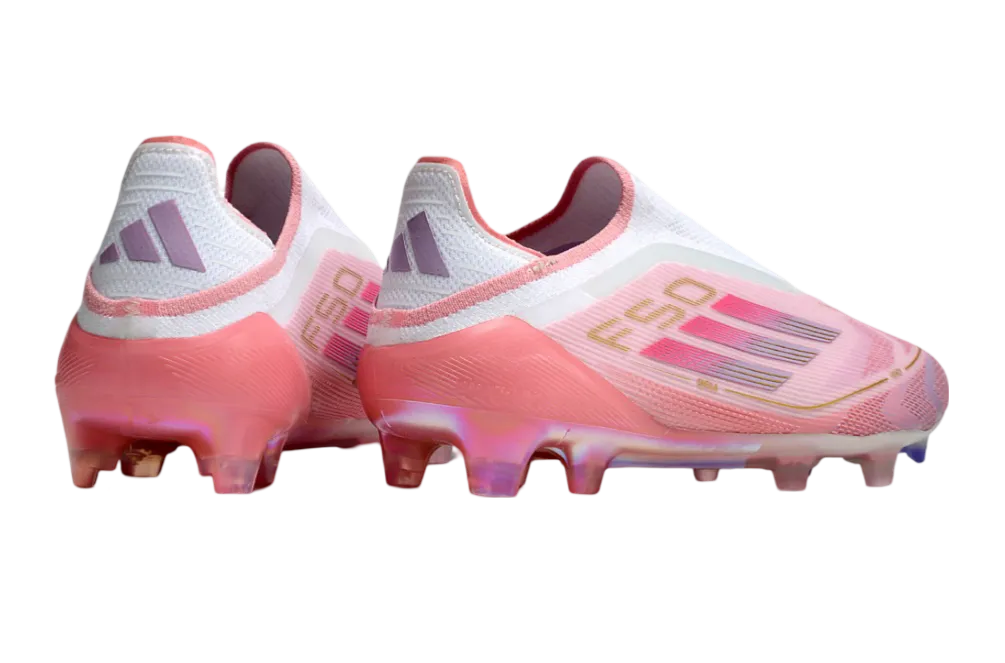 Adidas F50 Yamal 'LY304' Signature Boots - Clear Pink / Purple Glow / Light Pink - GoatGears Store