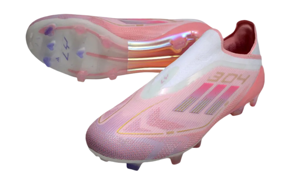 Adidas F50 Yamal 'LY304' Signature Boots - Clear Pink / Purple Glow / Light Pink - GoatGears Store