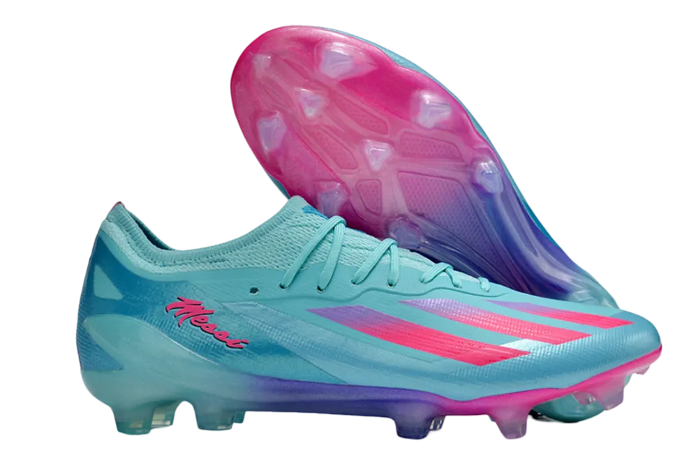 Adidas X Crazyfast - MESSI.1 FG - Blue & Pink | Goatkits Store