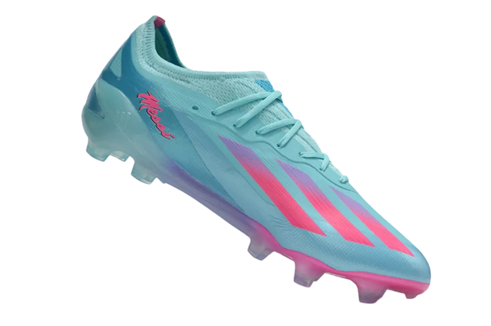 Adidas X Crazyfast - MESSI.1 FG - Blue & Pink | Goatkits Store