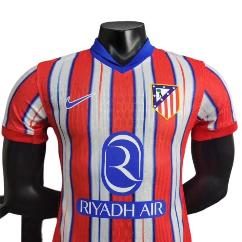 24/25 Atletico Madrid Home Kit - Player Version | Goatkits Store