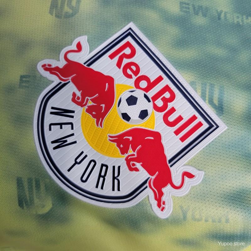 New York 23/24 Red Bulls Home Kit - Player Version - Logo