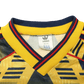 Arsenal retro jersey complete view Bruised Banana 1991-93 vintage soccer jersey authentic collector iconic design piece